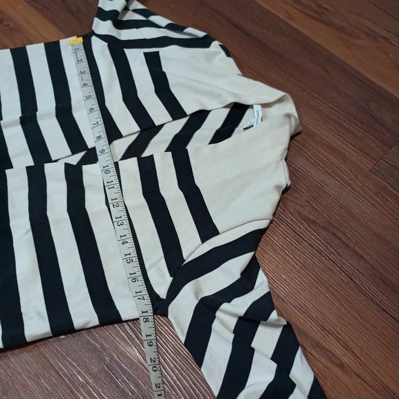diane von furstenberg carlisle silk blend striped longline cardigan - Picture 10 of 15